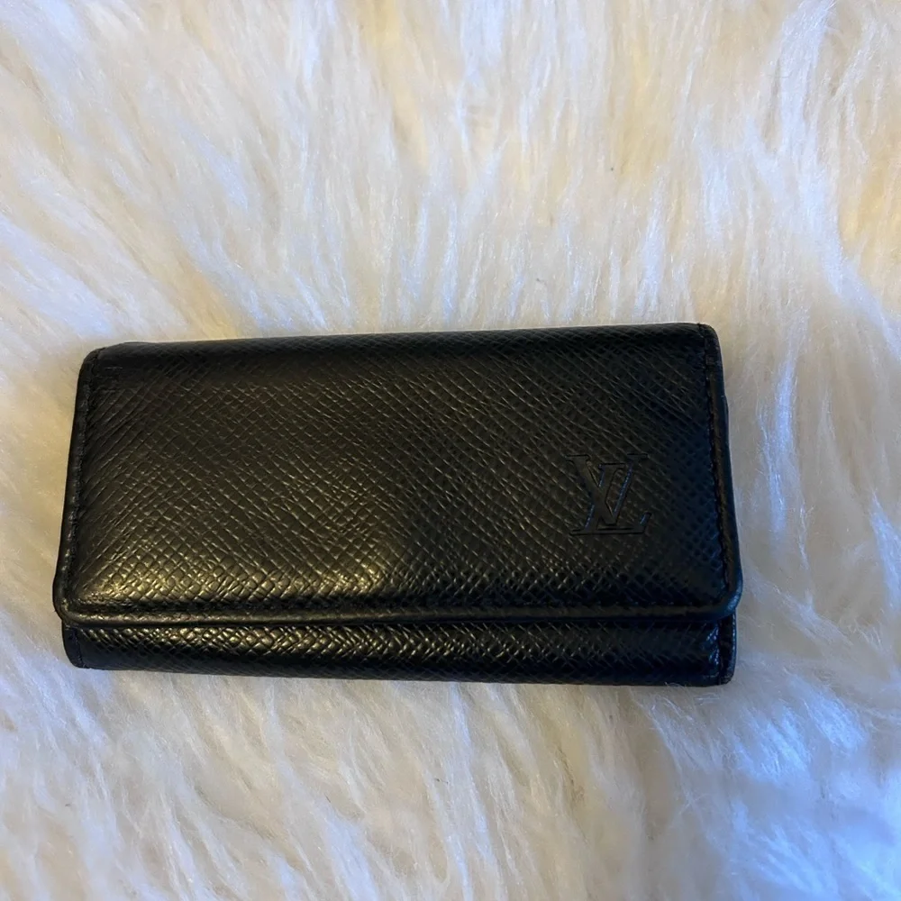 Louis Vuitton leather key pouch